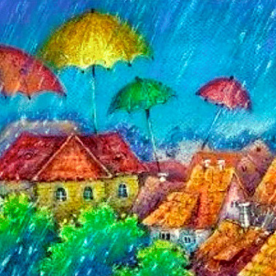 Дождик — сказка Натальи Абрамцевой