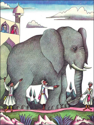 Слон и воробей