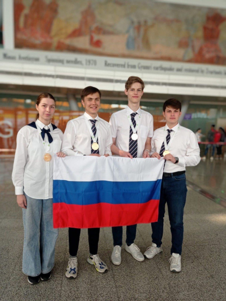 Российский школьник занял абсолютное первое место на Международной биологической олимпиаде